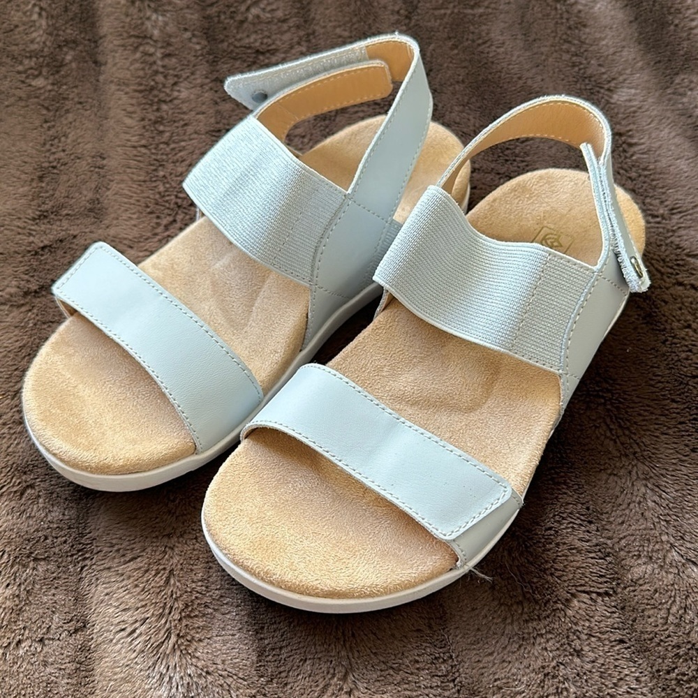 SPENCO Sanabel Orthotic Adjustable Back Strap Comfort  Sandal Sz 5